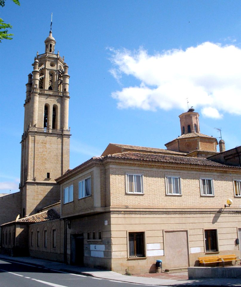 Los Arcos - Iglesia de Santa María - exteriores 01