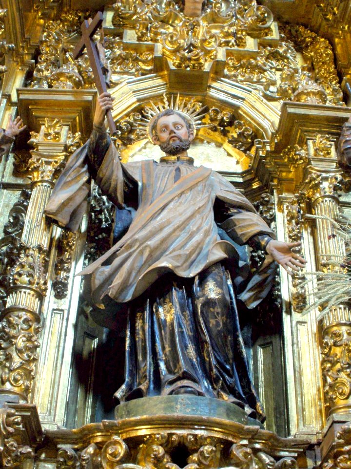 Los Arcos - Iglesia Santa María - Retablo de San Francisco Javier 2