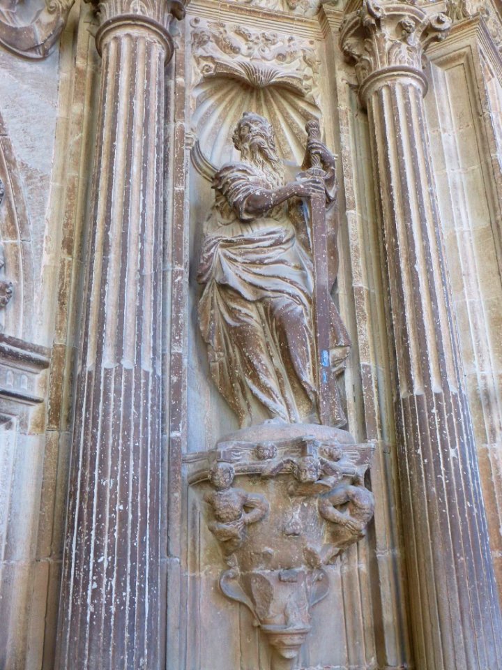 Los Arcos - Iglesia de Santa María, pórtico 04
