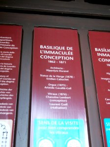 Lourdes basilique de l'Immaculée-Conception informations