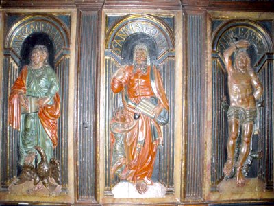 Los Arcos - Iglesia de Santa María - coro 6