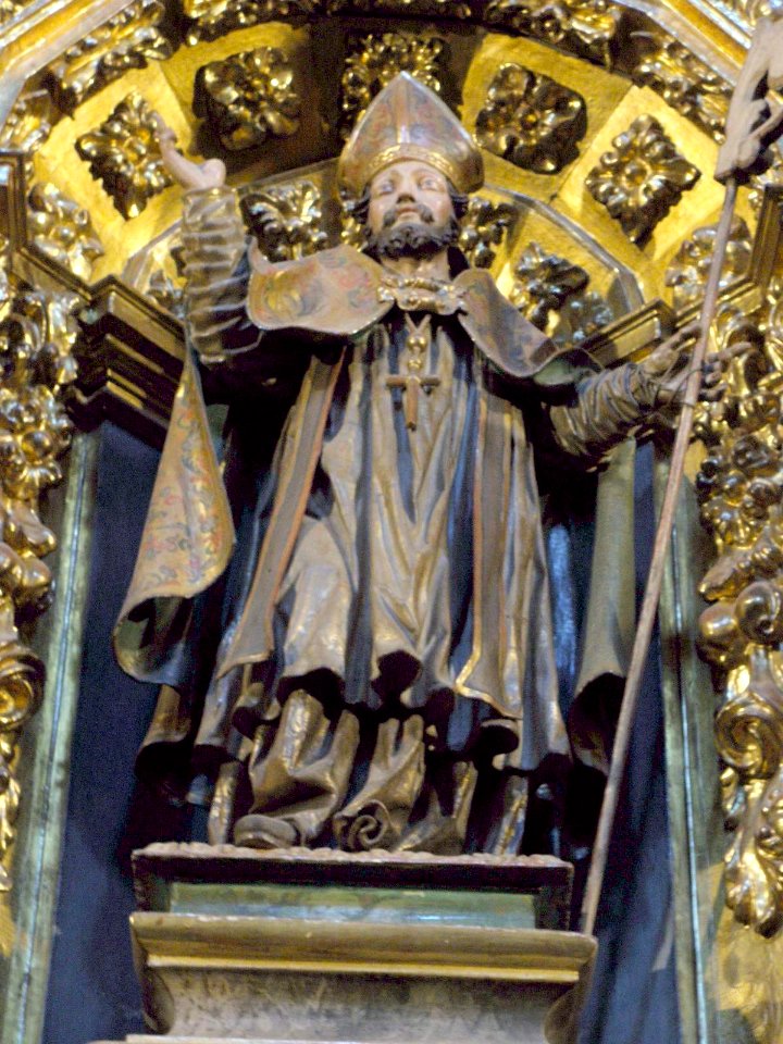 Los Arcos - Iglesia de Santa María - Retablo de San Gregorio Ostiense 1