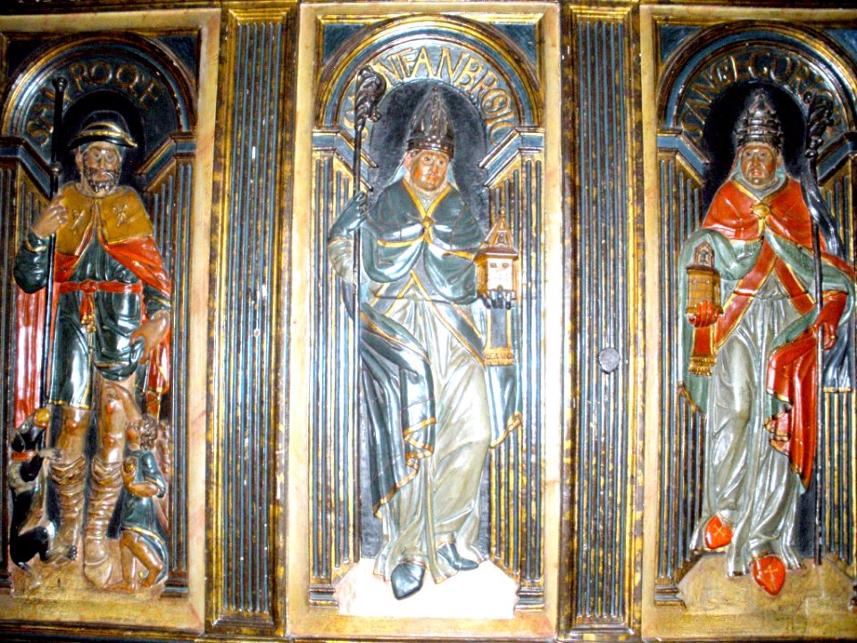 Los Arcos - Iglesia de Santa María - coro 7