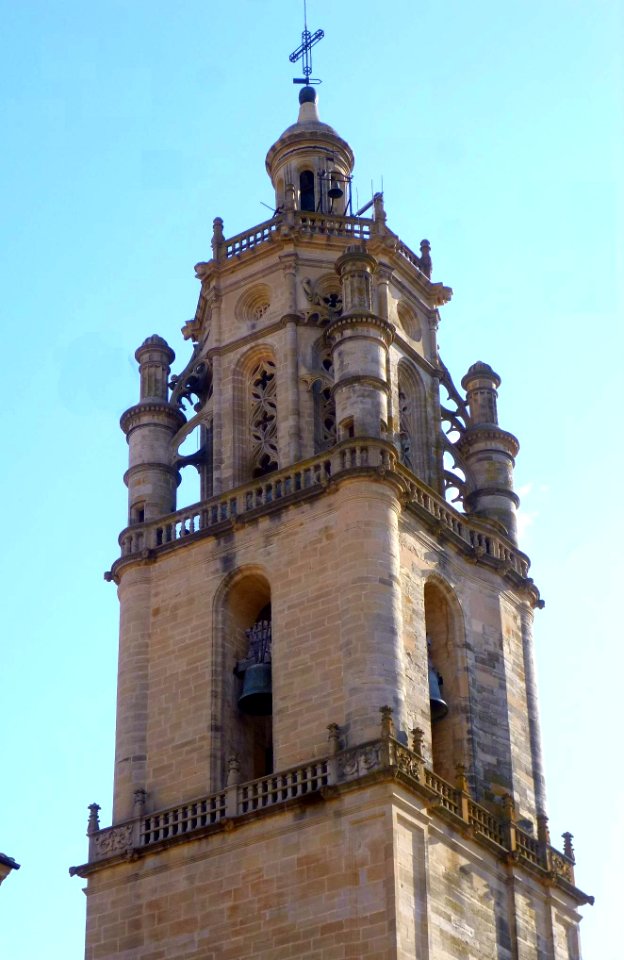 Los Arcos - Iglesia de Santa María, torre 02