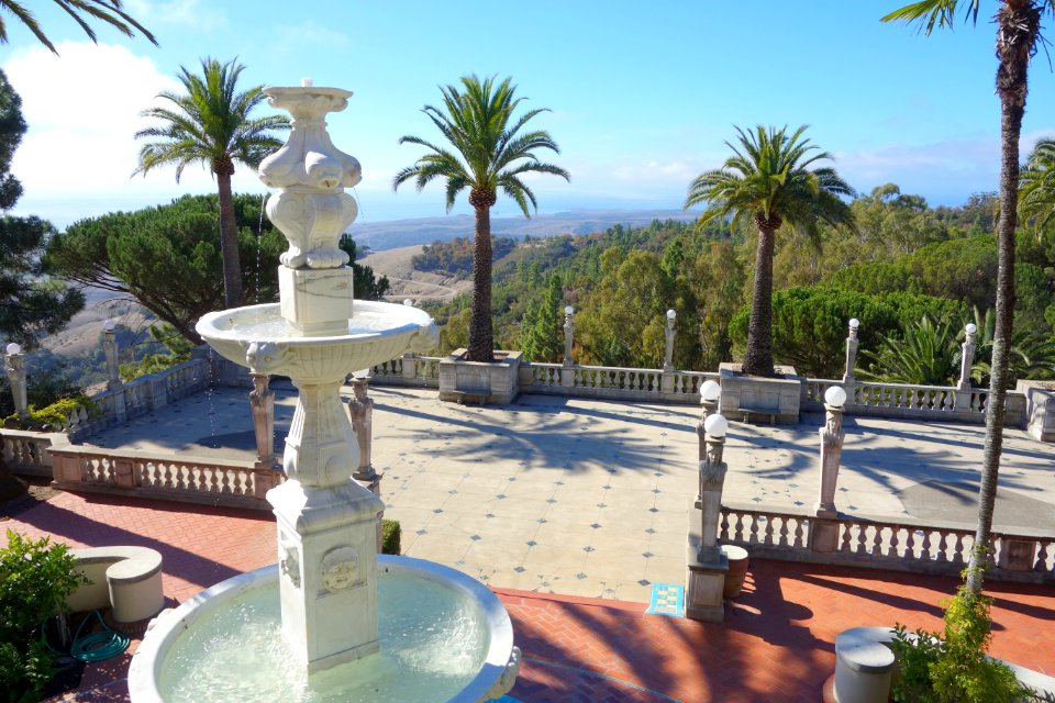 Lower terrace - Hearst Castle - DSC06578