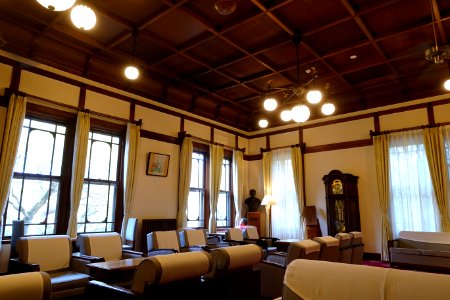 Lounge - Nara Hotel main building - Nara, Japan - DSC07413