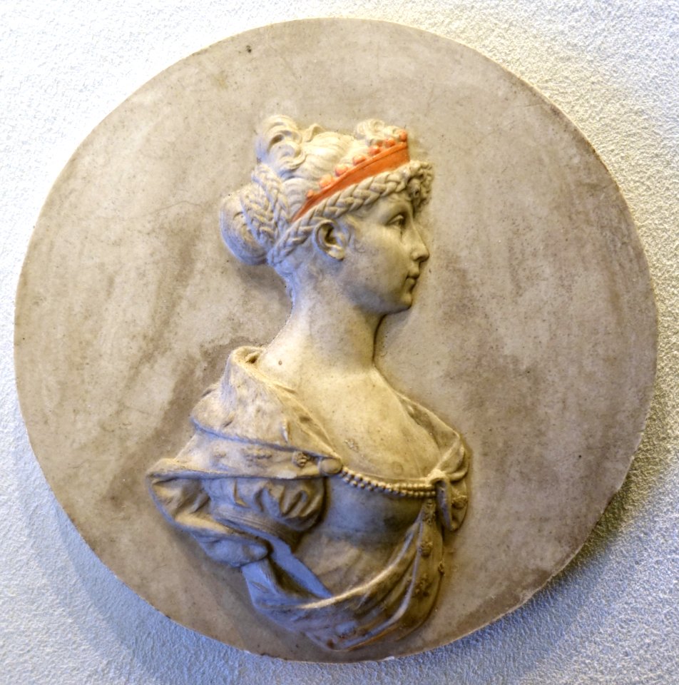 Louise of Prussia by Leonhard Posch, plaster with wax, c. 1805-1810 - Bode-Museum - DSC02823