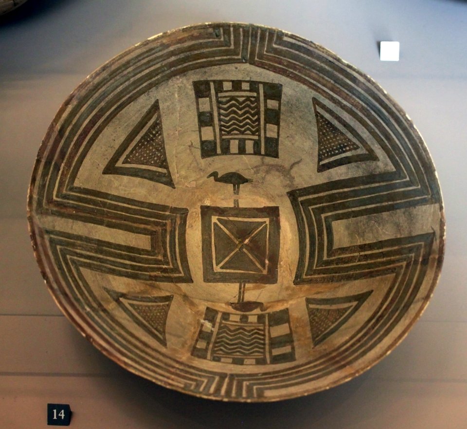 Louvre Suse I Coupe décor géométrique et échassiers 1 14012018