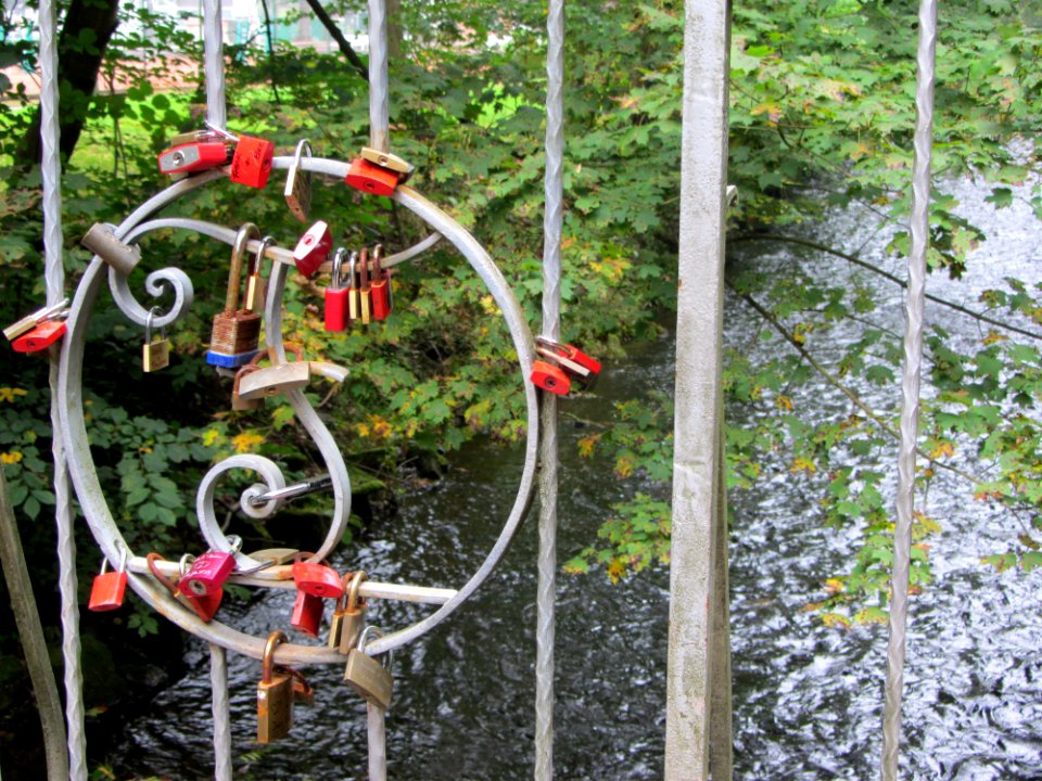 Love Padlocks in Bad Lauterberg Harz