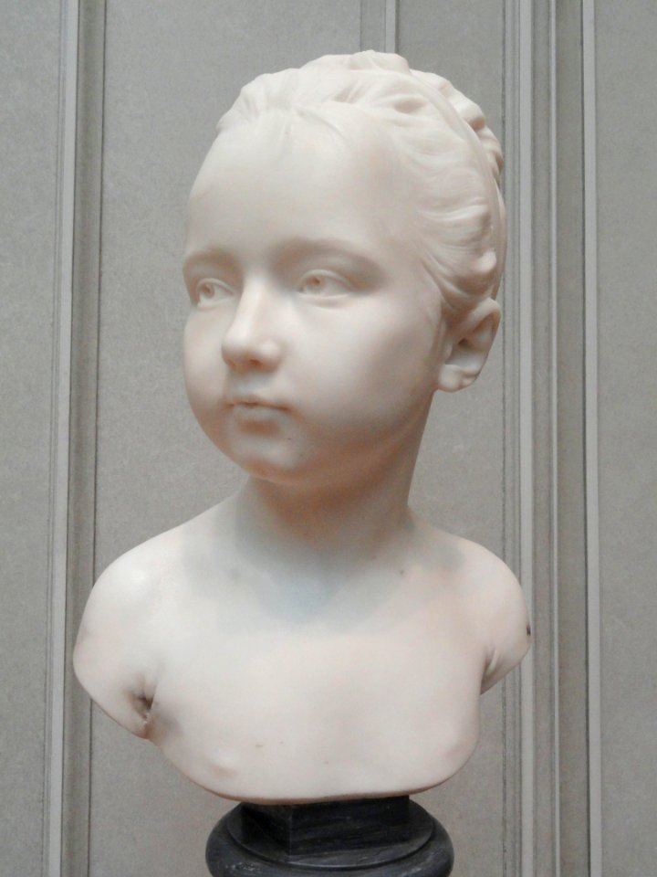 Louise Brongniart by Jean-Antoine Houdon, 1777, marble - National Gallery of Art, Washington - DSC09982