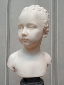 Louise Brongniart by Jean-Antoine Houdon, 1777, marble - National Gallery of Art, Washington - DSC09982 photo