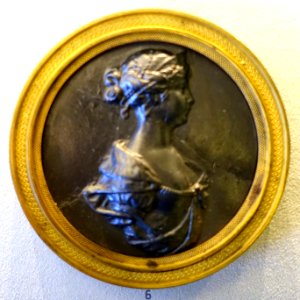 Louise of Prussia by Leonhard Posch, iron, c. 1805-1810 - Bode-Museum - DSC02824