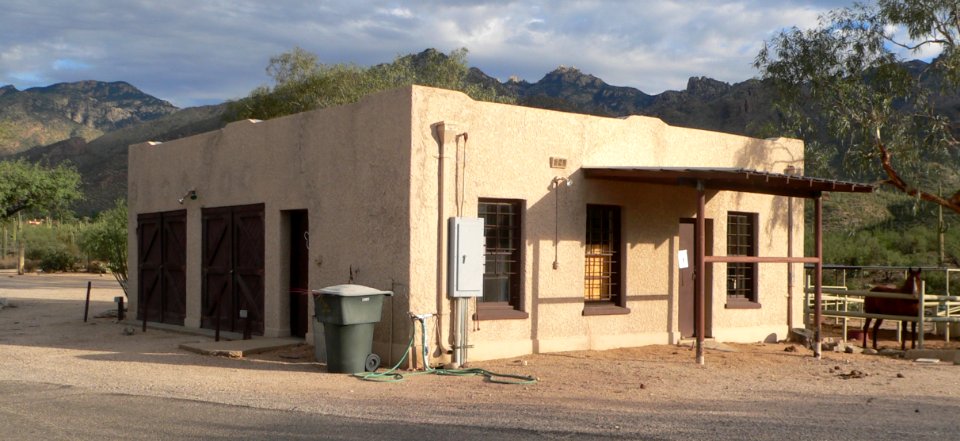 Lowell Ranger Station (Tucson) barn-garage 1 photo