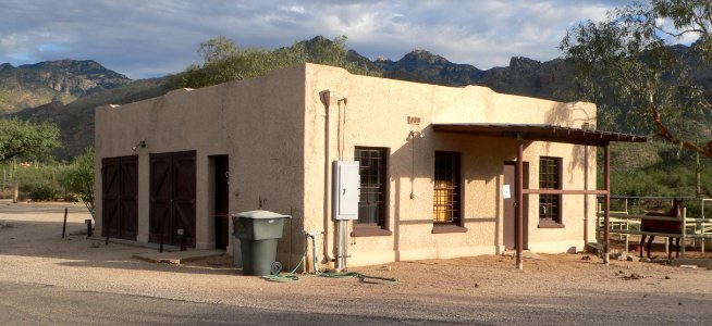 Lowell Ranger Station (Tucson) barn-garage 1 photo