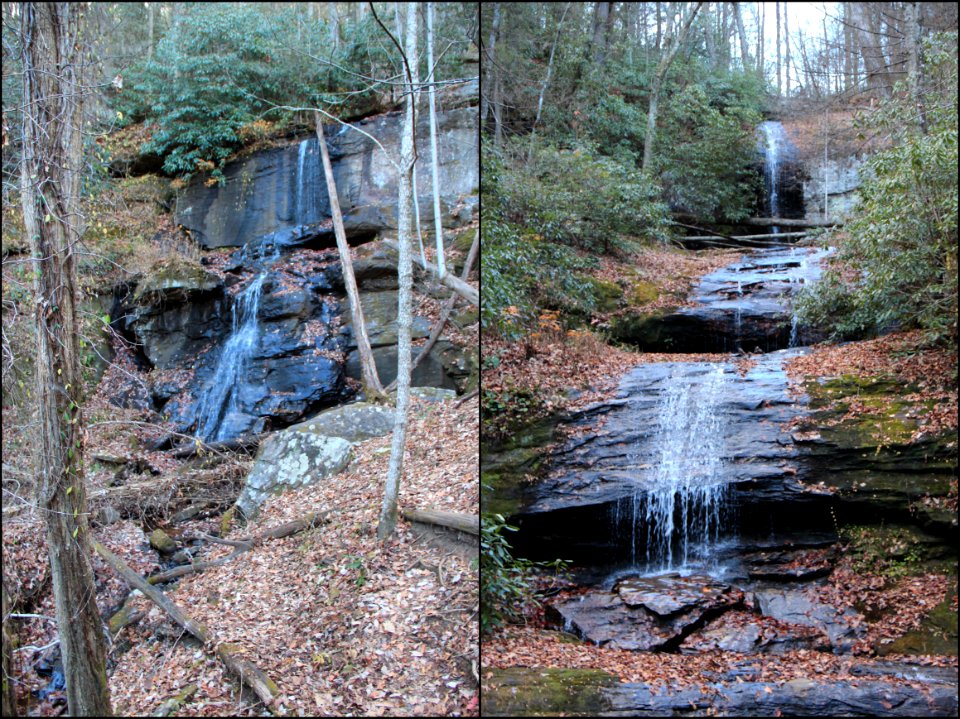 Lower and Upper DeSoto Falls Georgia