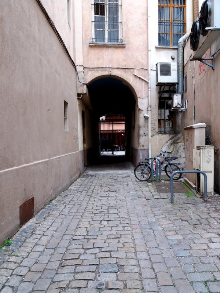Lyon 2e - Rue des Marronniers, passage au numéro 3bis (6)