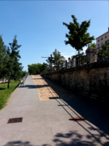 Lyon 2e - Quai Rambaud - Rampe d'accès au quai