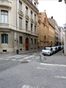 Lyon 2e - Rue Henri IV, depuis la place Carnot