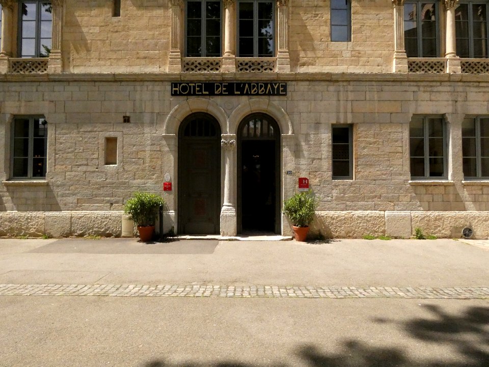 Lyon 2e - Rue de l'Abbaye d'Ainay - Hôtel de l'Abbaye - Entrée
