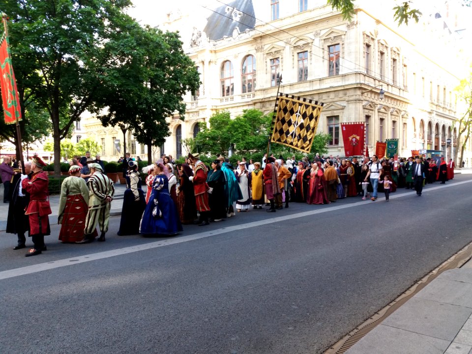 Lyon 2e - Rue de la République, Les Pennons 2019 (2)