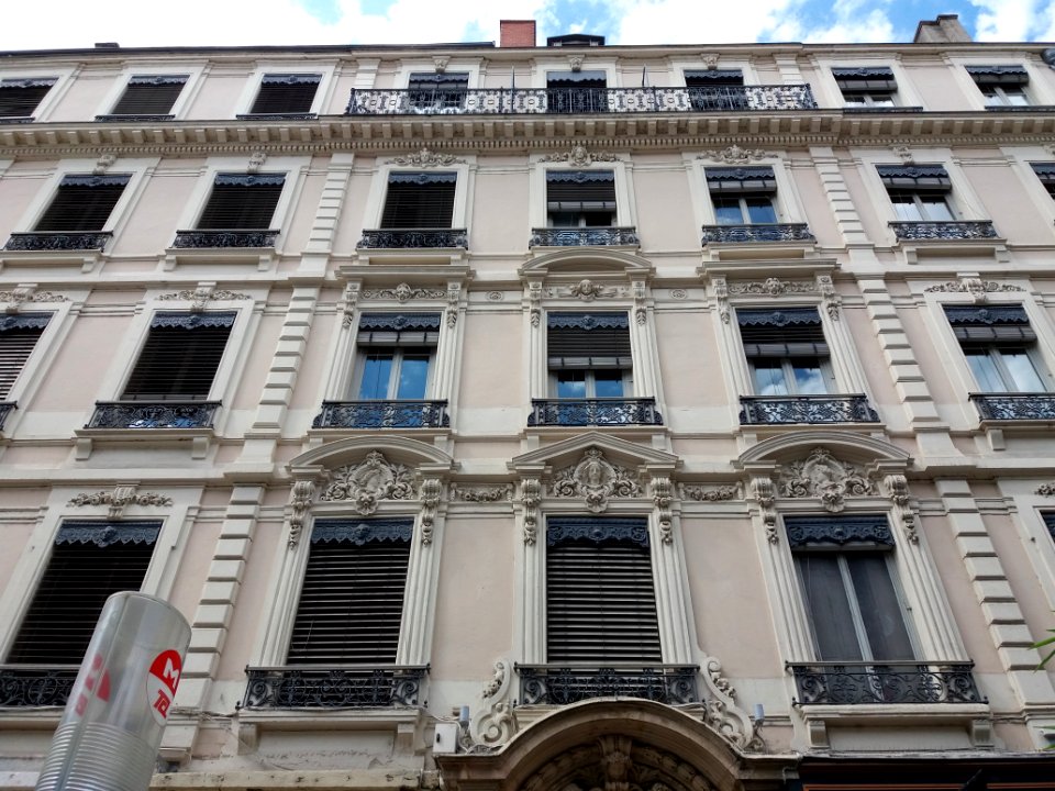Lyon 2e - Rue de la République, immeuble au numéro 24