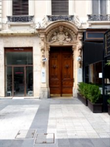 Lyon 2e - Rue de la République, porte au numéro 24