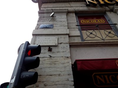 Lyon 2e - Rue de l'Ancienne Préfecture, plaques