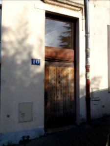 Lyon 4e - Rue Jean Jullien, porte au numéro 10