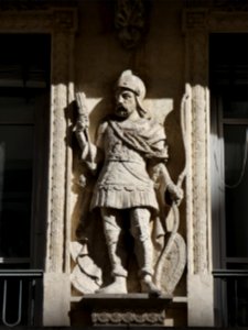 Lyon 2e - Rue des Archers - Immeuble au numéro 15 - Archer central