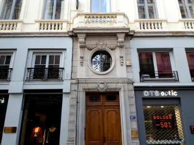 Lyon 2e - Rue Gasparin, porte au 16bis