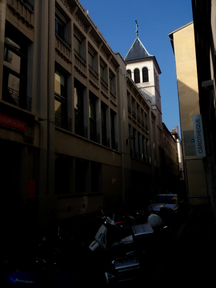 Lyon 2e - Rue Francois Dauphin - Eglise Saint-Francois de Sales