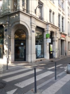 Lyon 2e - Rue Francois Dauphin a l´angle de la rue de la Charite - Institut Goethe