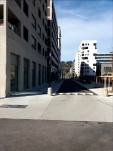 Lyon 2e - Rue Charles Baudelaire - Depuis la rue Antoine Delandine