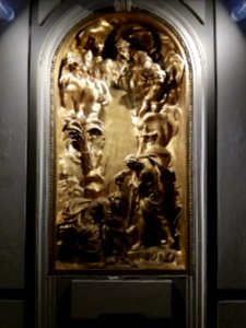 Lyon 4e - Rue Jacques-Louis Hénon - Église Saint-Denis, tableau doré
