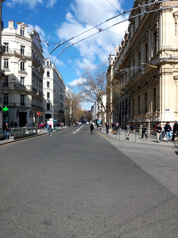 Lyon 2e - Rue de la République, côté nord depuis la place des Cordeliers