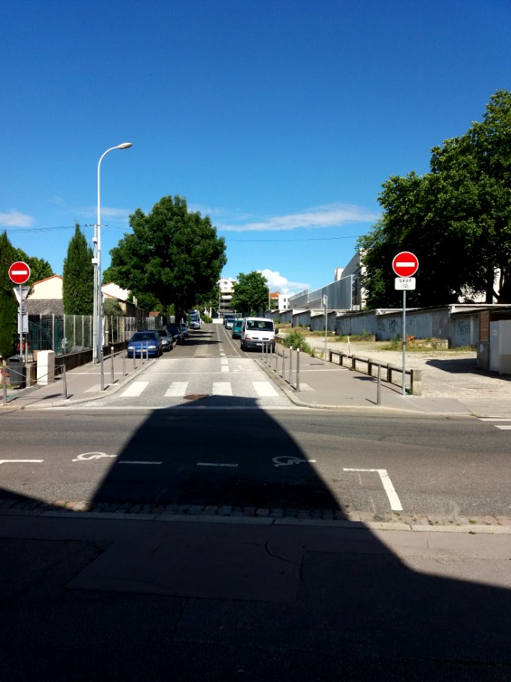 Lyon 4e - Rue Louis Pize, depuis la rue Philippe de Lassalle