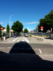 Lyon 4e - Rue Louis Pize, depuis la rue Philippe de Lassalle