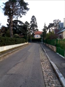 Lyon 3e - Rue François Villon, vers le sud, depuis la rue Coignet