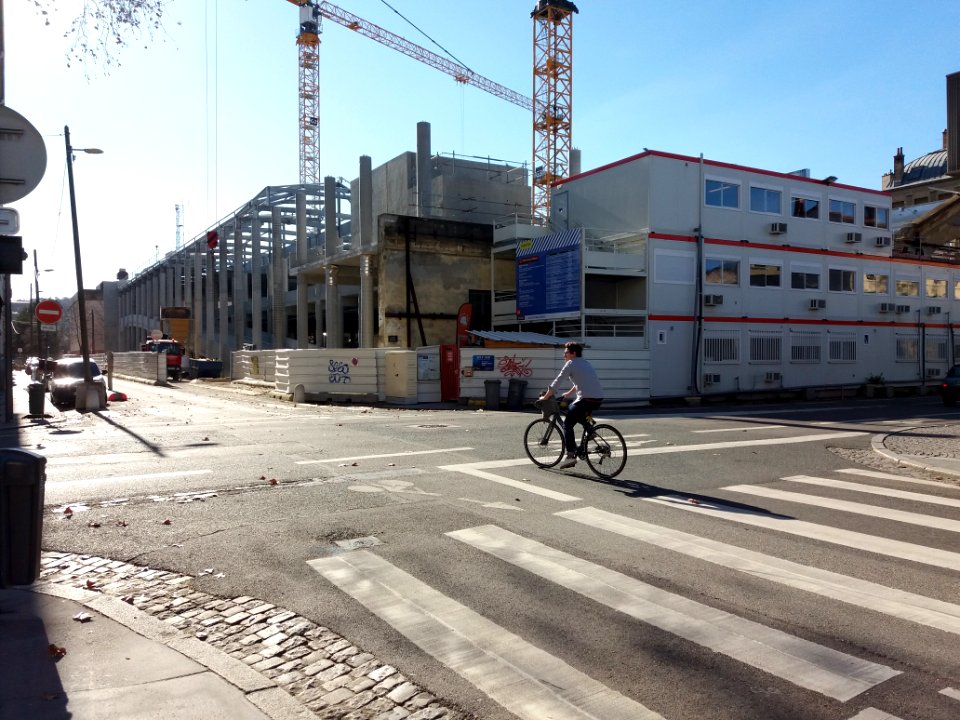 Lyon 2e - Rue Claudius Collonge, intersection avec le cours Suchet