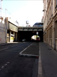 Lyon 2e - Rue Claudius Collonge, depuis le cours de Verdun-Rambaud
