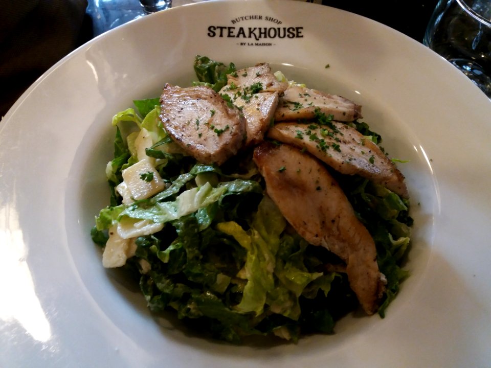 Lyon 2e - Restaurant Steakhouse, salade César