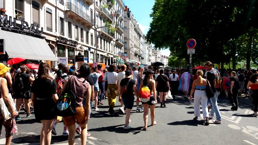 Lyon 3e - Quai Victor Augagneur - Marche des Fiertés 2021 - Cortège 06