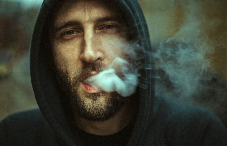 Portrait smoke smoking