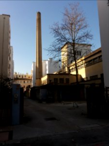 Lyon 2e - Quai Perrache, ancienne chaufferie des Bains douche aux numéros 36, 37