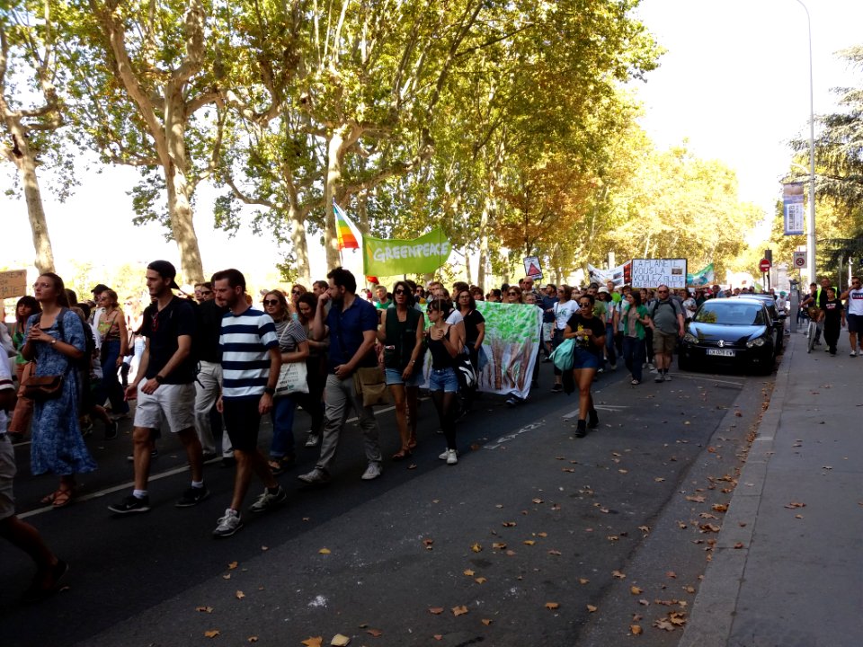 Lyon 3e - Quai Victor Augagneur, marche pour le climat (septembre 2019) (06)