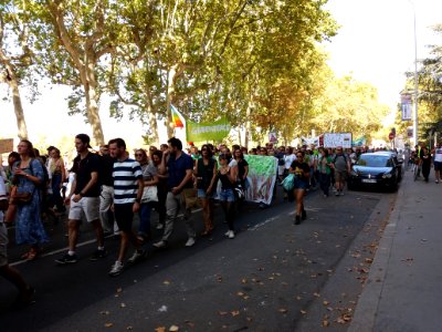 Lyon 3e - Quai Victor Augagneur, marche pour le climat (septembre 2019) (06)