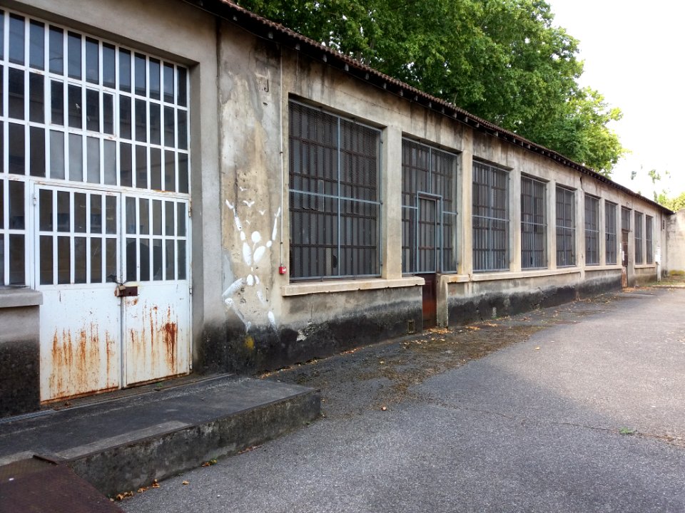 Lyon 3e - Prison Montluc - Façade des ateliers