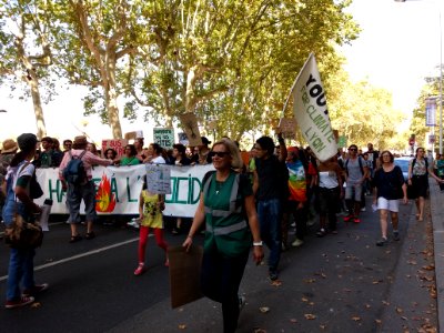 Lyon 3e - Quai Victor Augagneur, marche pour le climat (septembre 2019) (04)