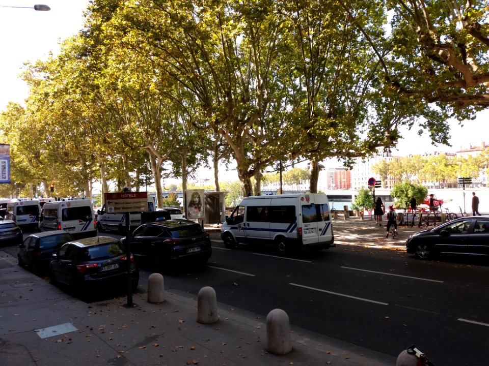 Lyon 3e - Quai Victor Augagneur, marche pour le climat (septembre 2019) (01)