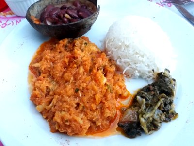 Lyon 2e - Place Carnot - Restaurant des Îles - Rougail de morue